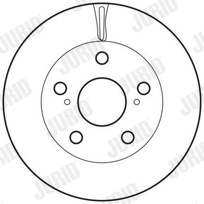 Brake Disc - 562724JC JURID