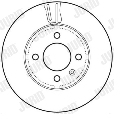 Brake Disc - 562727JC JURID