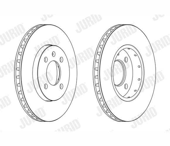 Brake Disc - 562727JC JURID