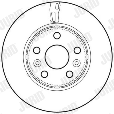 Brake Disc - 562730JC JURID