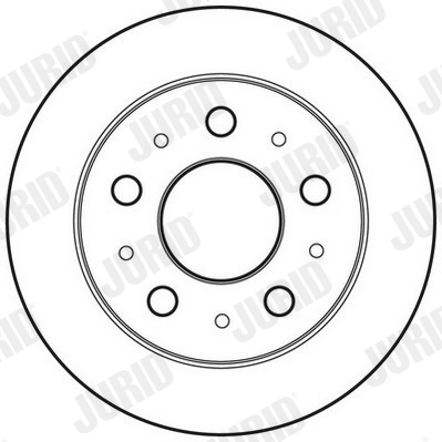 Brake Disc - 562757JC JURID