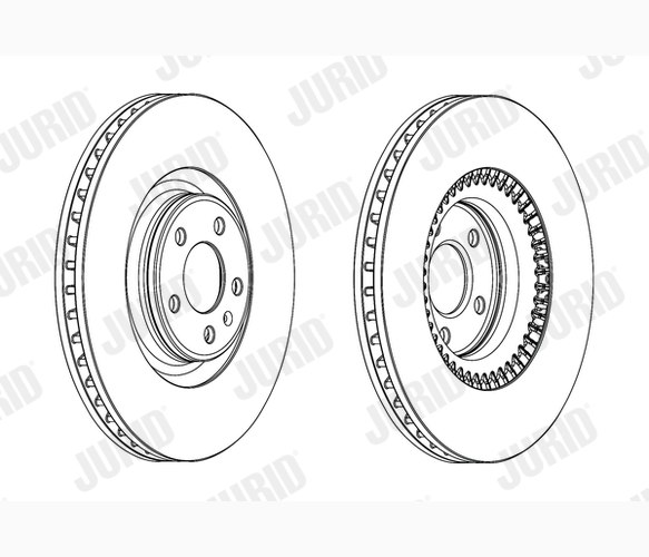 Brake Disc - 562771JC-1 JURID
