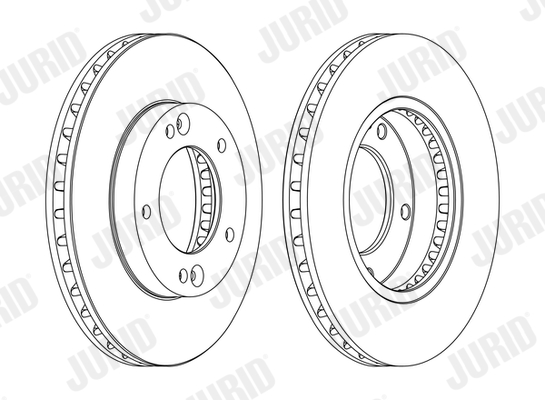 Brake Disc - 562772JC-1 JURID