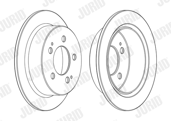 Brake Disc - 562775JC JURID