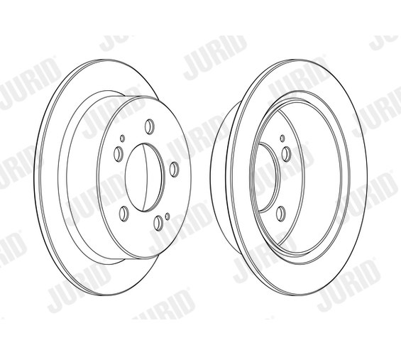 Brake Disc - 562775JC JURID
