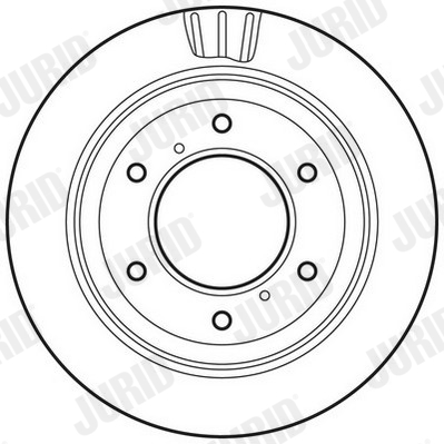 Brake Disc - 562777JC JURID