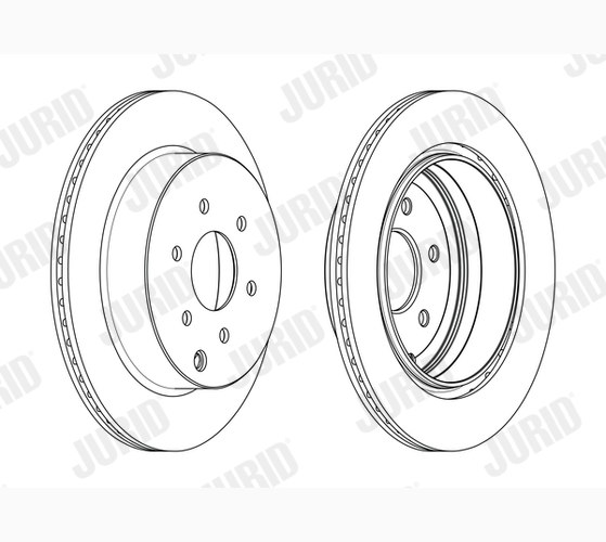 Brake Disc - 562782JC JURID