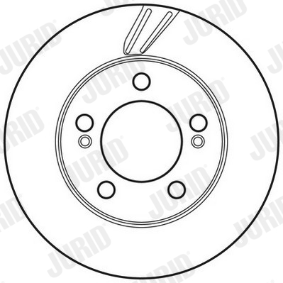 Brake Disc - 562785JC JURID