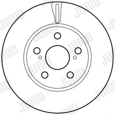 Brake Disc - 562797JC JURID