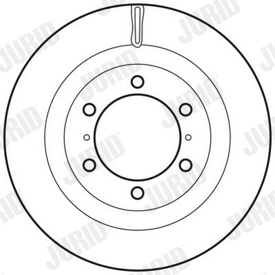 Brake Disc - 562828JC JURID