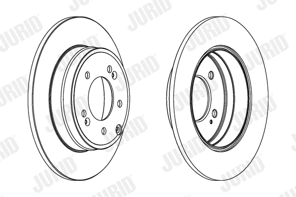 Brake Disc - 562849JC JURID