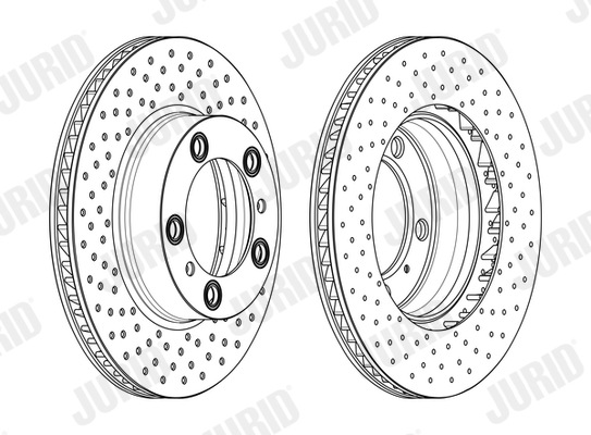 Brake Disc - 562850JC-1 JURID