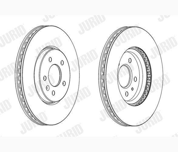 Brake Disc - 562852JC-1 JURID