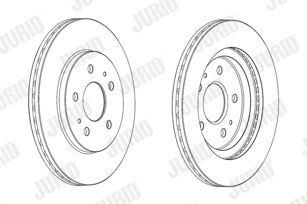 Brake Disc - 562853JC JURID