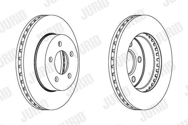 Brake Disc - 562856JC JURID