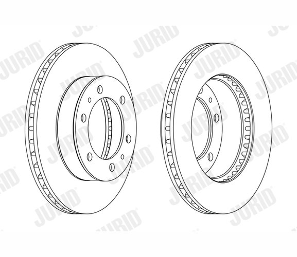 Brake Disc - 562861JC JURID