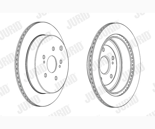 Brake Disc - 562866JC JURID