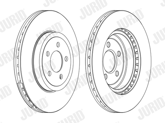 Brake Disc - 562868JC-1 JURID