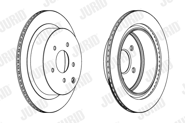 Brake Disc - 562871JC JURID