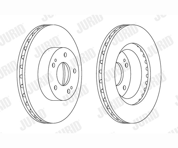 Brake Disc - 562873JC JURID