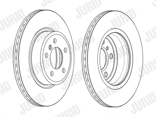 Brake Disc - 562889JC JURID