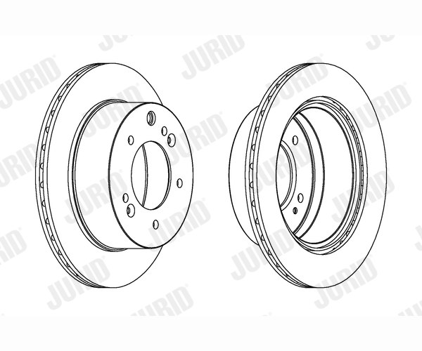 Brake Disc - 562895JC-1 JURID