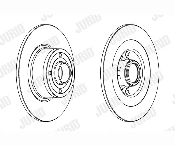 Brake Disc - 562935JC-1 JURID