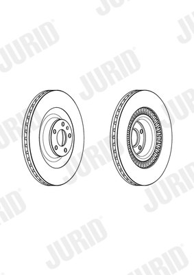 Brake Disc - 562946JC-1 JURID