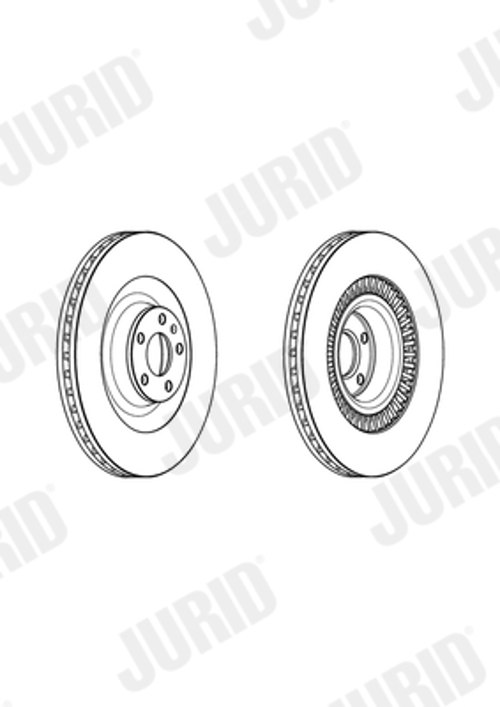 Brake Disc - 562946JC-1 JURID