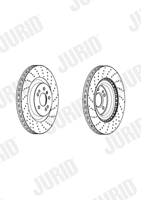Brake Disc - 562954JC-1 JURID