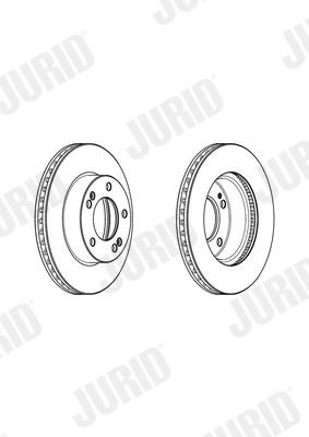 Brake Disc - 562982JC JURID