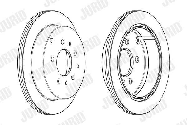 Brake Disc - 562985JC JURID