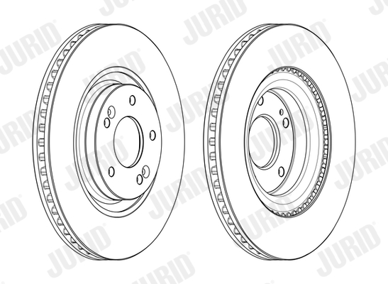 Brake Disc - 562987JC JURID