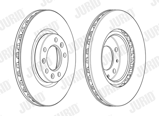 Brake Disc - 562991JC-1 JURID