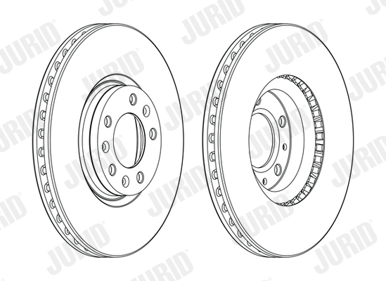 Brake Disc - 562994JC JURID