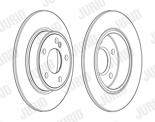 Brake Disc - 562995JC JURID