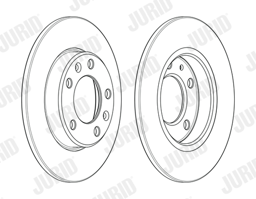 Brake Disc - 562996JC JURID