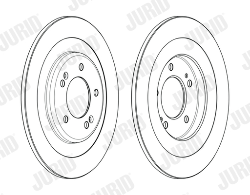 Brake Disc - 563001JC JURID