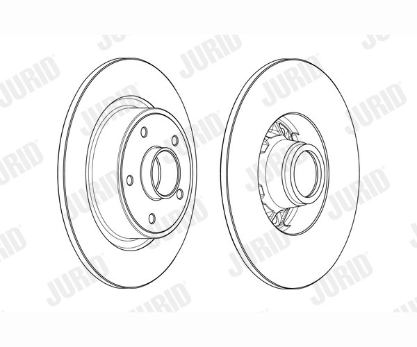 Brake Disc - 563004J-1 JURID