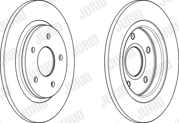 Brake Disc - 563011JC JURID