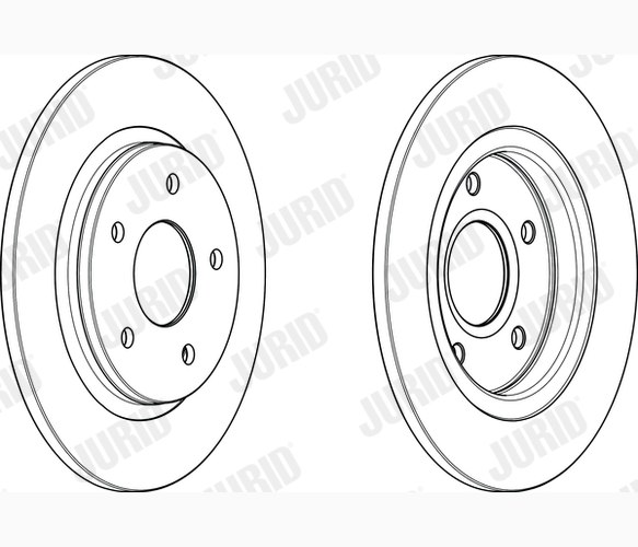 Brake Disc - 563011JC JURID