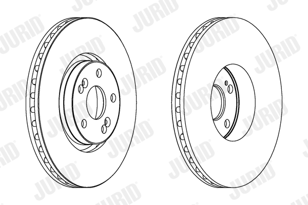 Brake Disc - 563025JC-1 JURID