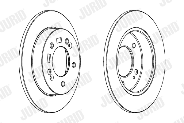 Brake Disc - 563033JC JURID