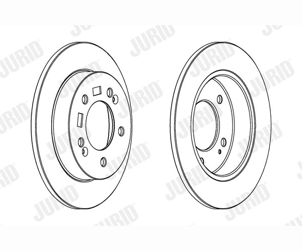 Brake Disc - 563033JC JURID