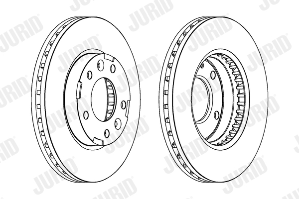 Brake Disc - 563039JC JURID