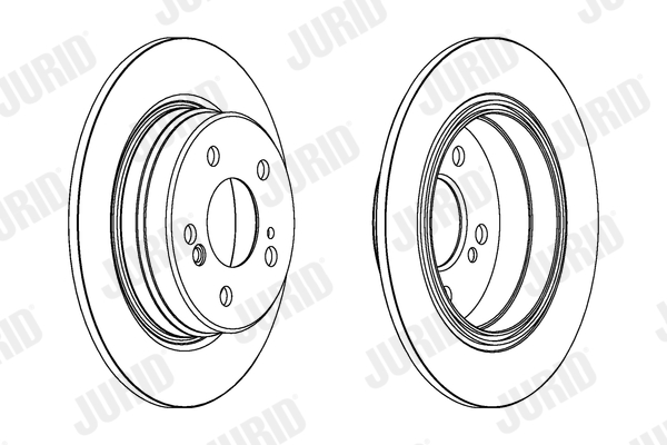 Brake Disc - 563040JC JURID