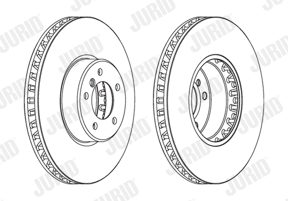Brake Disc - 563045JC-1 JURID