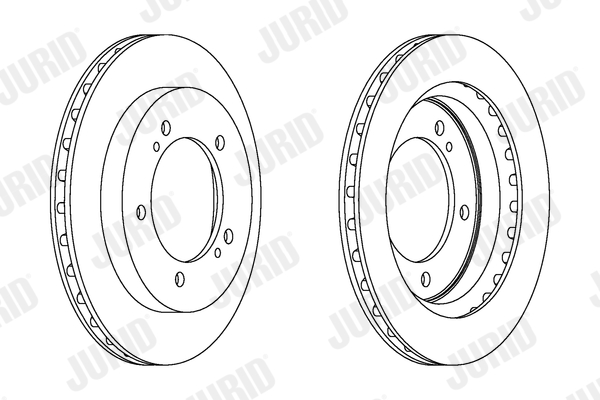 Brake Disc - 563049JC JURID
