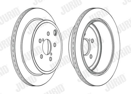 Brake Disc - 563109JC JURID