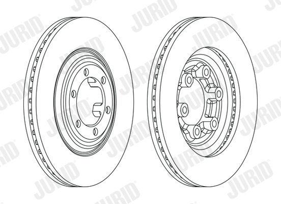 Brake Disc - 563111JC JURID